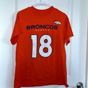 Denver Broncos Peyton Manning #18 Jersey T-shirt women’s size Medium